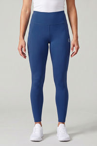 Zelocity Quick Dry Training Leggings - Deja Vu Blue — thumbnail 3